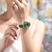 Сurren 9079 Rose Gold-Dark Green. Зображення №4