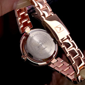 Curren 9017 Rose Gold-Red. Изображение №5