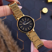 Curren 9109 Gold-Black. Изображение №4