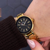 Curren 9109 Gold-Black. Изображение №6