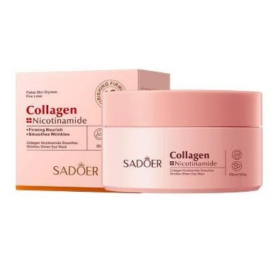 Патчи под глаза Sadoer Collagen Niacinamide с коллагеном 80 шт. Патчи под глаза Sadoer Collagen Niacinamide с коллагеном 80 шт.