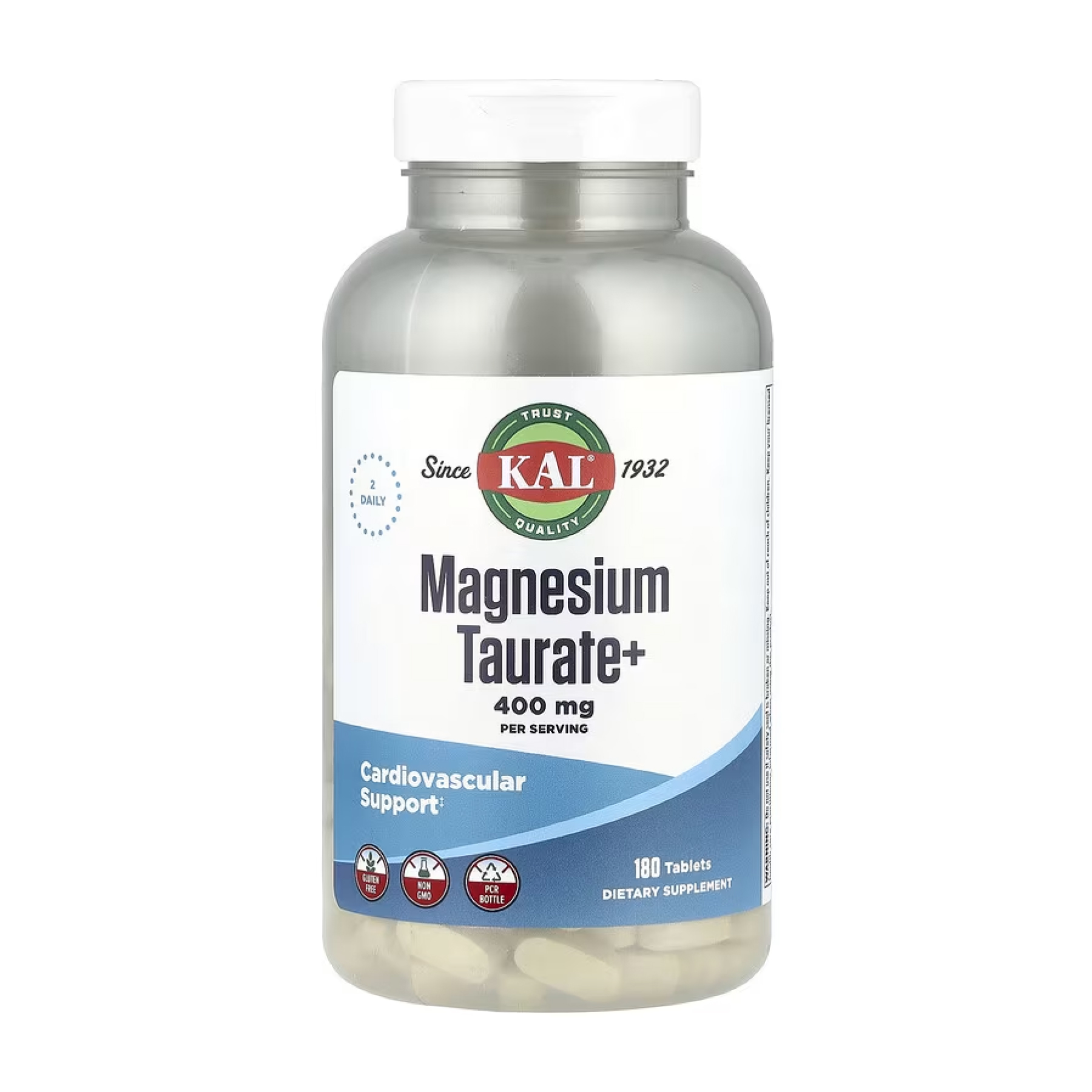 Magnesium Taurate 400mg - 180 tabs Magnesium Taurate 400mg - 180 tabs