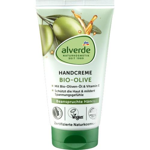 Alverde Крем для рук Schutz & Pflege Olive 75ml Alverde Крем для рук Schutz & Pflege Olive 75ml
