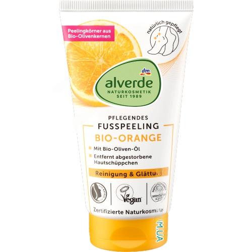 Alverde Пілінг для ніг Fusspeeling mit Orange 75ml Alverde Пілінг для ніг Fusspeeling mit Orange 75ml