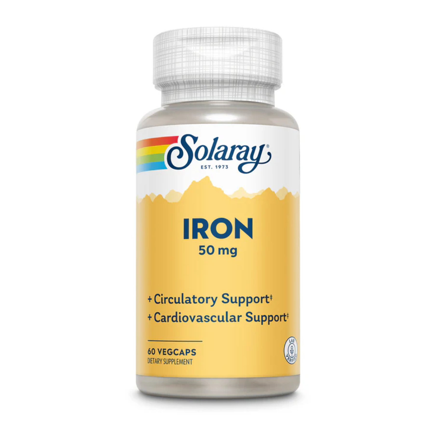 Iron 50mg - 60 vcaps Iron 50mg - 60 vcaps