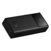 Повербанк 30000mAh 22.5W Baseus Star-Lord Digital Display 2xUSB/Type-C/microUSB швидка зарядка. Зображення №2