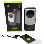 Універсальна мобільна батарея Power Bank King Power KPG-202X, 20000 mAh з швидкою зарядкою і кабелями. Зображення №2 Універсальна мобільна батарея Power Bank King Power KPG-202X, 20000 mAh з швидкою зарядкою і кабелями. Зображення №2