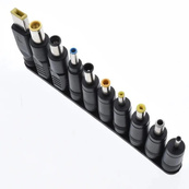 Кабель питания для ноутбука с переходниками 10в1 65W USB Type-C Адаптер для ноутбука от повербанка. Изображение №2