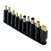 Кабель питания для ноутбука с переходниками 10в1 65W USB Type-C Адаптер для ноутбука от повербанка. Изображение №4