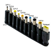 Кабель питания для ноутбука с переходниками 10в1 65W USB Type-C Адаптер для ноутбука от повербанка. Изображение №5