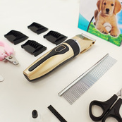 Машинка-триммер Puppy ProMax для стрижки животных: собак, кошек на аккумуляторе с набором насадок. Изображение №5