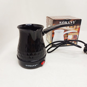 Электрическая турка Sokany SK-219 500мл 500Вт для кофе Black. Изображение №5 Электрическая турка Sokany SK-219 500мл 500Вт для кофе Black. Изображение №5
