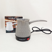 Електрична турка Sokany SK-219 500мл 500Вт для кави Gray. Зображення №2 Електрична турка Sokany SK-219 500мл 500Вт для кави Gray. Зображення №2
