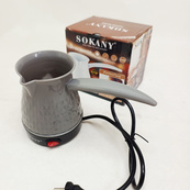 Електрична турка Sokany SK-219 500мл 500Вт для кави Gray. Зображення №4 Електрична турка Sokany SK-219 500мл 500Вт для кави Gray. Зображення №4