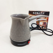 Електрична турка Sokany SK-219 500мл 500Вт для кави Gray. Зображення №5 Електрична турка Sokany SK-219 500мл 500Вт для кави Gray. Зображення №5