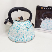 Чайник со свистком Edenberg EB-1990 3л White. Изображение №2 Чайник со свистком Edenberg EB-1990 3л White. Изображение №2