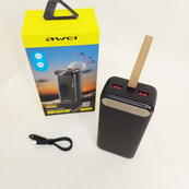 Внешний аккумулятор Power bank Awei PA-12 30000mAh PD22,5W быстрая зарядка. Изображение №3 Внешний аккумулятор Power bank Awei PA-12 30000mAh PD22,5W быстрая зарядка. Изображение №3