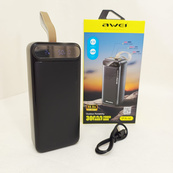 Внешний аккумулятор Power bank Awei PA-12 30000mAh PD22,5W быстрая зарядка. Изображение №5 Внешний аккумулятор Power bank Awei PA-12 30000mAh PD22,5W быстрая зарядка. Изображение №5