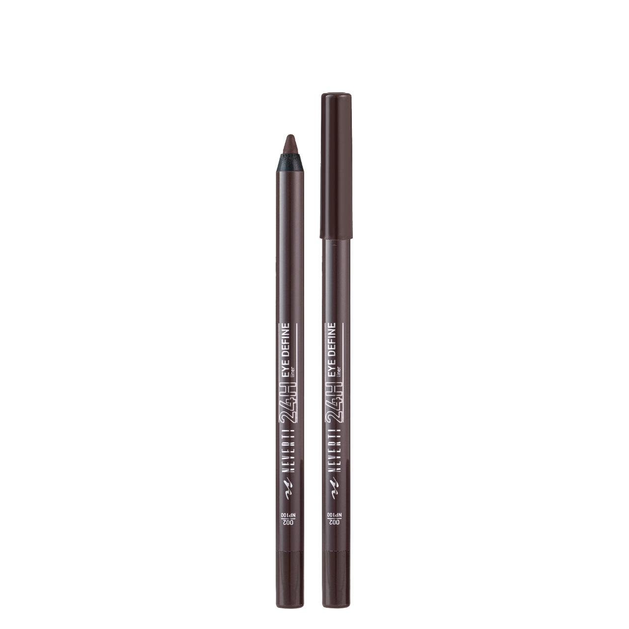 Карандаш для глаз Neverti 24H Eye Define (NP100), 002 Brown Коричневый Карандаш для глаз Neverti 24H Eye Define (NP100), 002 Brown Коричневый