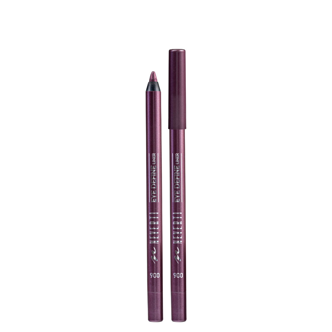 Олівець для очей Neverti 24H Eye Define (NP100), 006 Бордовий з шиммером Олівець для очей Neverti 24H Eye Define (NP100), 006 Бордовий з шиммером