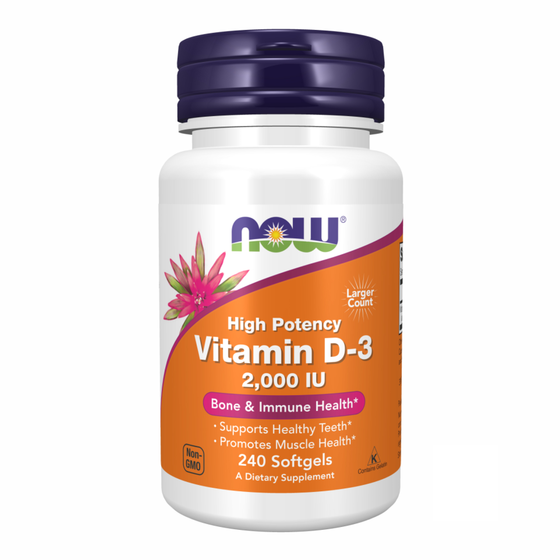 VIT D-3 2000 IU - 240 sgels VIT D-3 2000 IU - 240 sgels