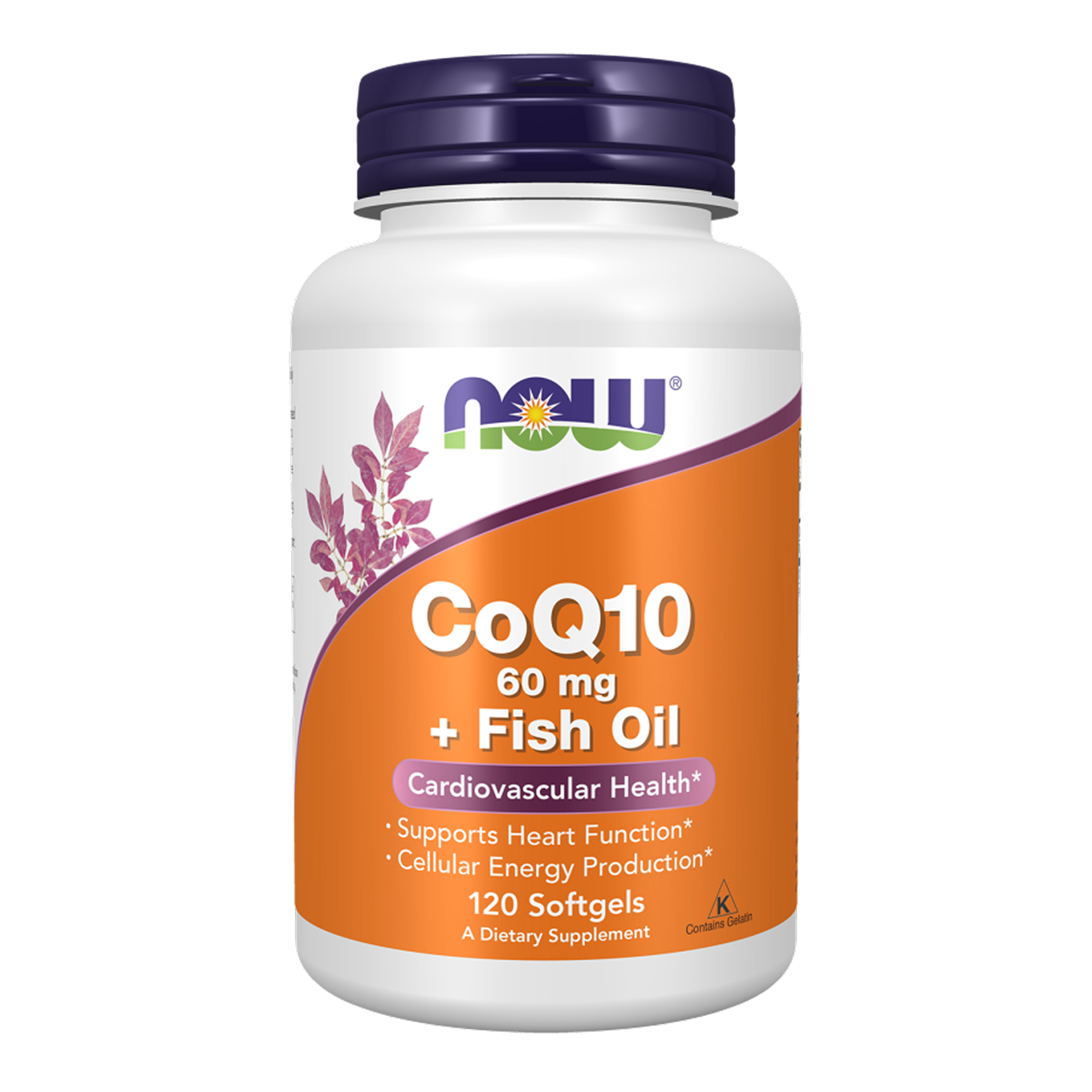 CoQ10 60mg + Fish Oil - 120 sgels CoQ10 60mg + Fish Oil - 120 sgels