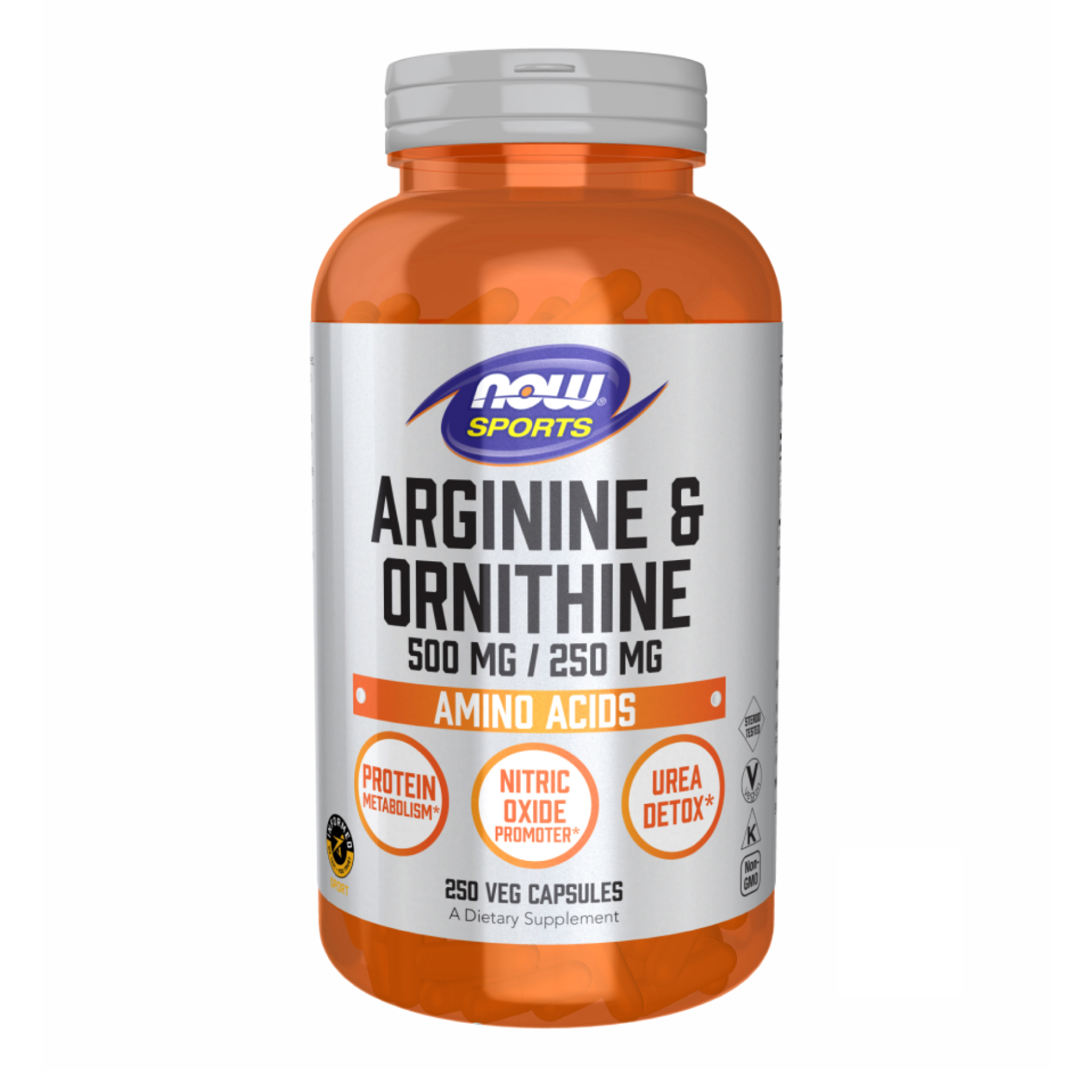 Arginine/Ornithine - 250 vcaps Arginine/Ornithine - 250 vcaps