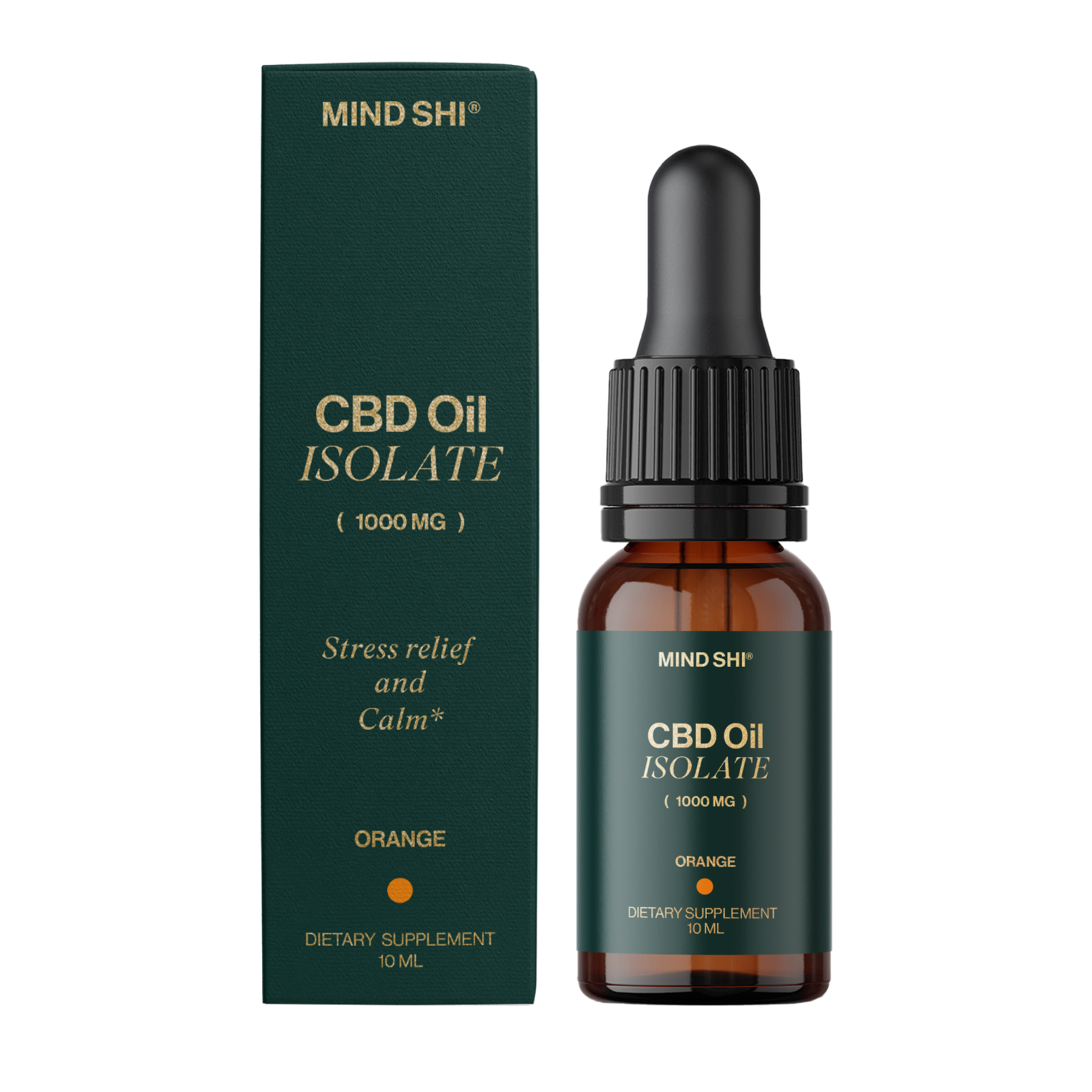 CBD Oil Isolate 1000 mg Orange - 10 ml (До 01.27) CBD Oil Isolate 1000 mg Orange - 10 ml (До 01.27)