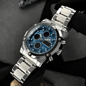 Skmei 1389BU Silver-Black-Blue. Зображення №4 Skmei 1389BU Silver-Black-Blue. Зображення №4