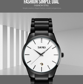 Skmei 9140BKWT Black-White SALE. Изображение №3 Skmei 9140BKWT Black-White SALE. Изображение №3