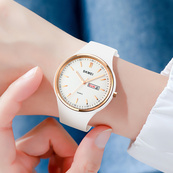 Skmei 1747WT White. Изображение №3