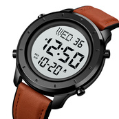Skmei 1864LBNWT Brown-White Leather. Зображення №2 Skmei 1864LBNWT Brown-White Leather. Зображення №2