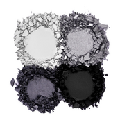 Палітра тіней для повік Flormar Color Eyeshadow 4 кольори, 02 Black Dust Сірі. Зображення №3