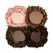 Палітра тіней для повік Flormar Color Eyeshadow 4 кольори, 04 Swiss Chocolate Коричневі. Зображення №3