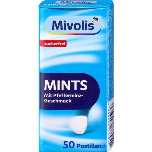 Mivolis Пастилки Mints Мята (металлический контейнер) 35г Mivolis Пастилки Mints Мята (металлический контейнер) 35г