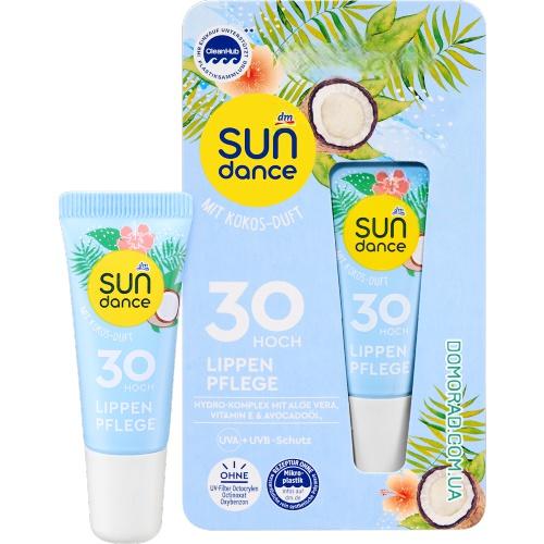 SUNDANCE Бальзам для губ Kokos LSF30 10ml SUNDANCE Бальзам для губ Kokos LSF30 10ml