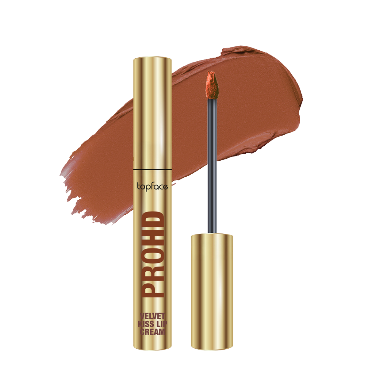 Помада для губ жидкая матовая topface PROHD Velvet Kiss (PT212), 3 г, 006 Brick Mood Терракотовая Помада для губ жидкая матовая topface PROHD Velvet Kiss (PT212), 3 г, 006 Brick Mood Терракотовая
