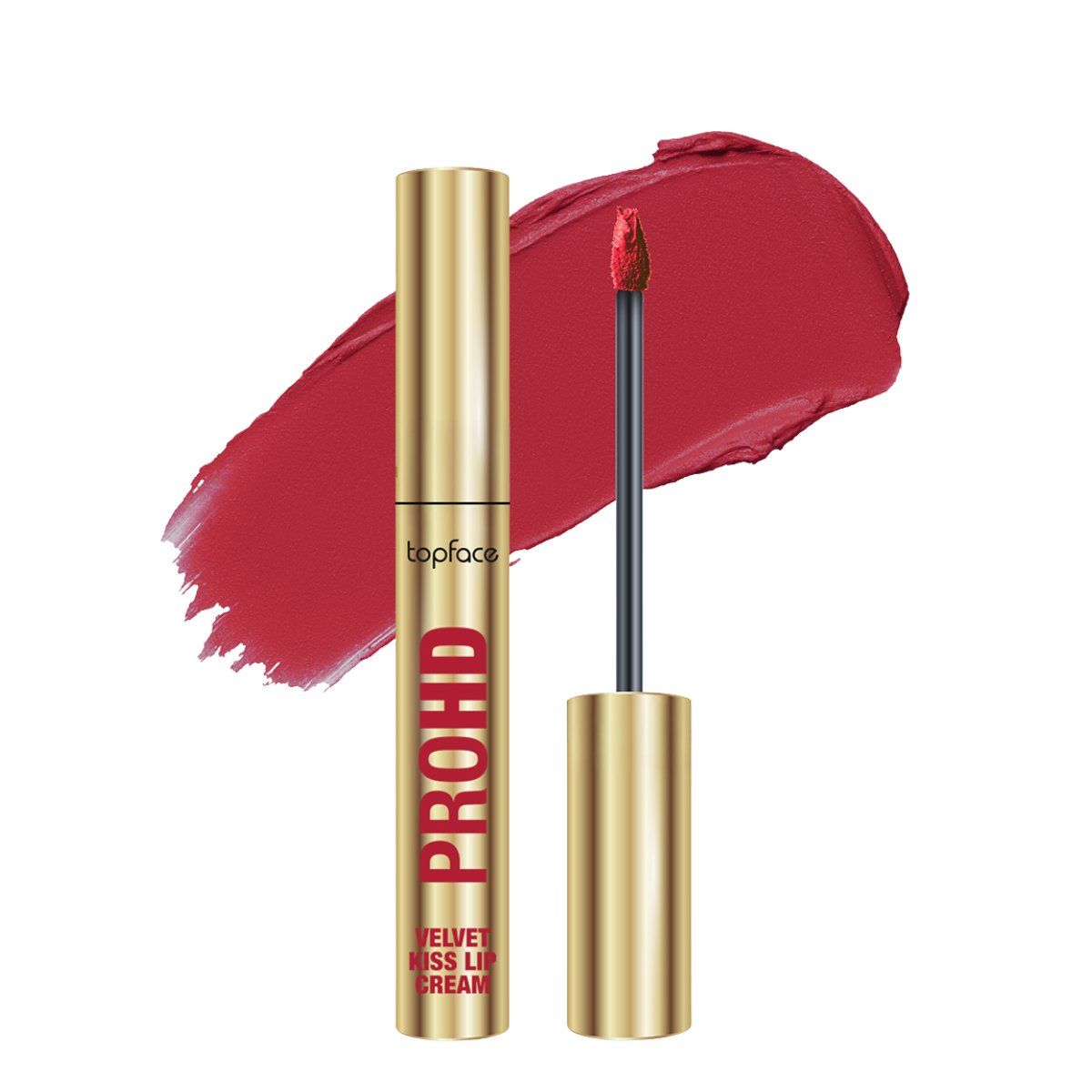 Помада для губ жидкая матовая topface PROHD Velvet Kiss (PT212), 3 г, 011 Blush Crush Малиновая Помада для губ жидкая матовая topface PROHD Velvet Kiss (PT212), 3 г, 011 Blush Crush Малиновая