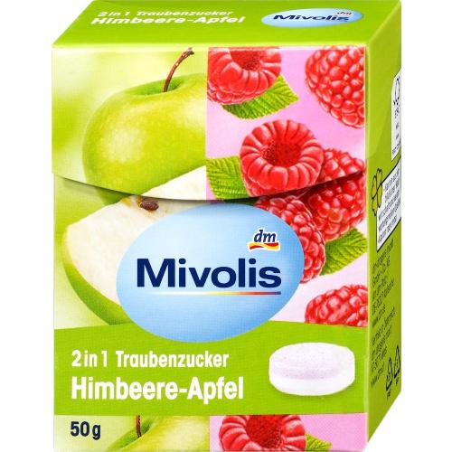 Mivolis Декстроза 2in1 Himbeere-Apfel 50g Mivolis Декстроза 2in1 Himbeere-Apfel 50g