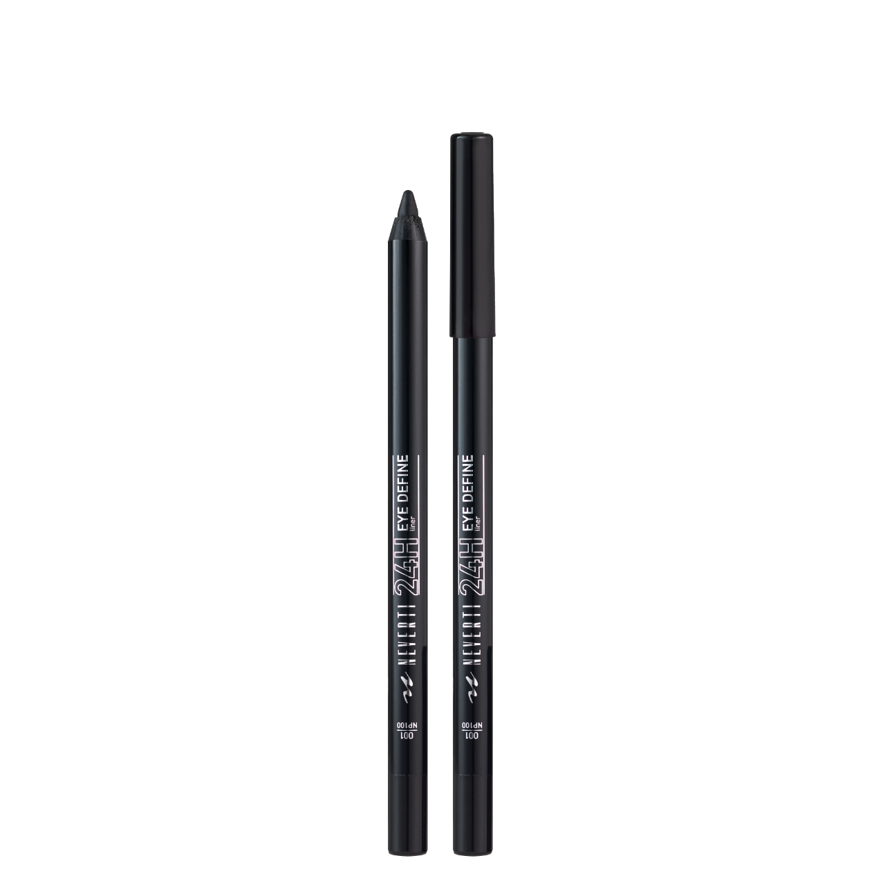 Карандаш для глаз Neverti 24H Eye Define (NP100), 001 Black Черный Карандаш для глаз Neverti 24H Eye Define (NP100), 001 Black Черный