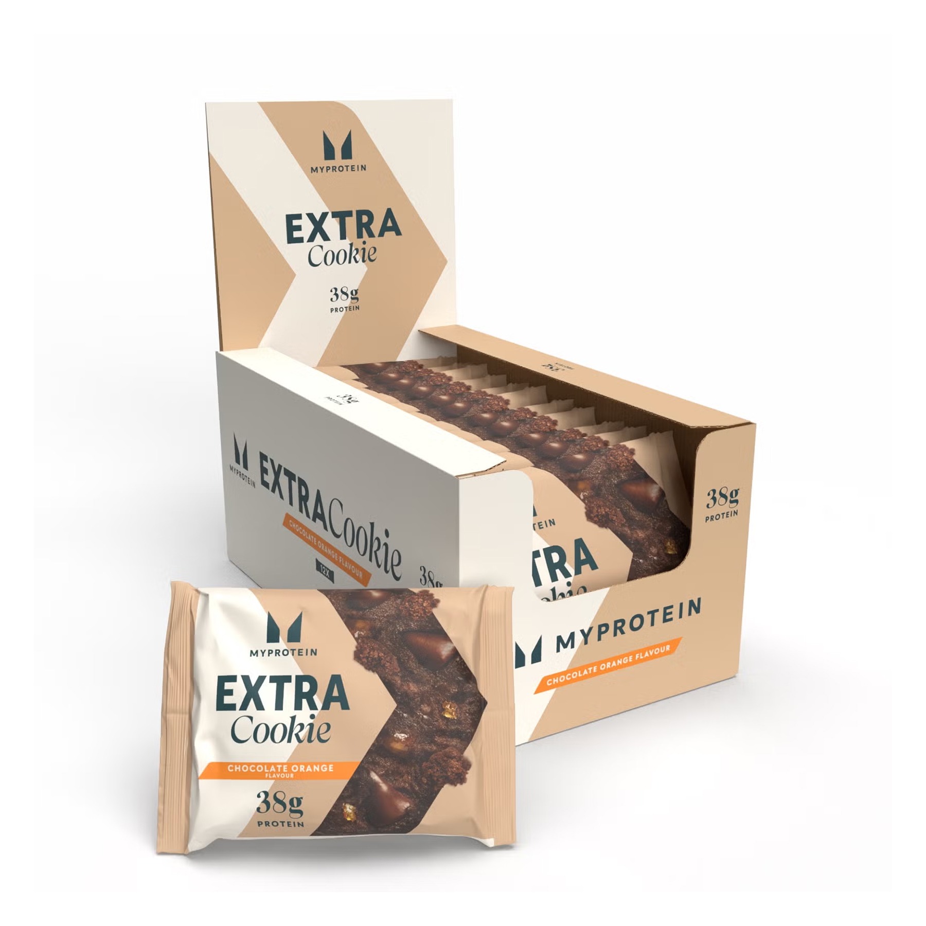 Extra Cookie - 12x75g Chocolate Orange Extra Cookie - 12x75g Chocolate Orange