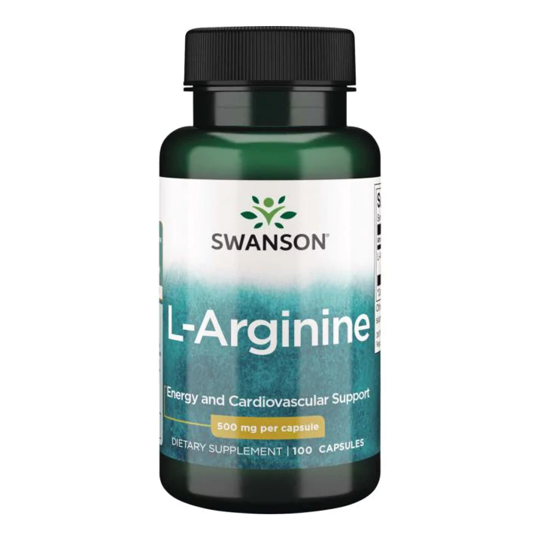 L-Arginine 500 mg - 100 Capsules L-Arginine 500 mg - 100 Capsules