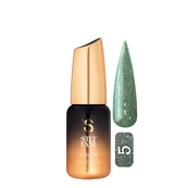 Гель-лак для ногтей с блестками Steffani Color Gel Polish Starlight 9 мл, 05 Зеленый с шиммером. Изображение №3