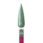 Гель-лак для ногтей с блестками Steffani Color Gel Polish Starlight 9 мл, 05 Зеленый с шиммером. Изображение №4