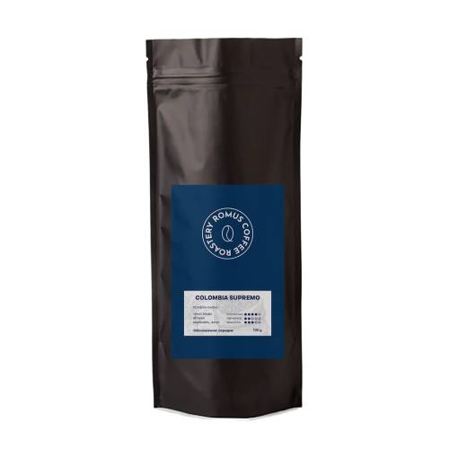 Кофе в зернах Romus Coffee Roastery Colombia Supremo 100 г (154740) Кофе в зернах Romus Coffee Roastery Colombia Supremo 100 г (154740)