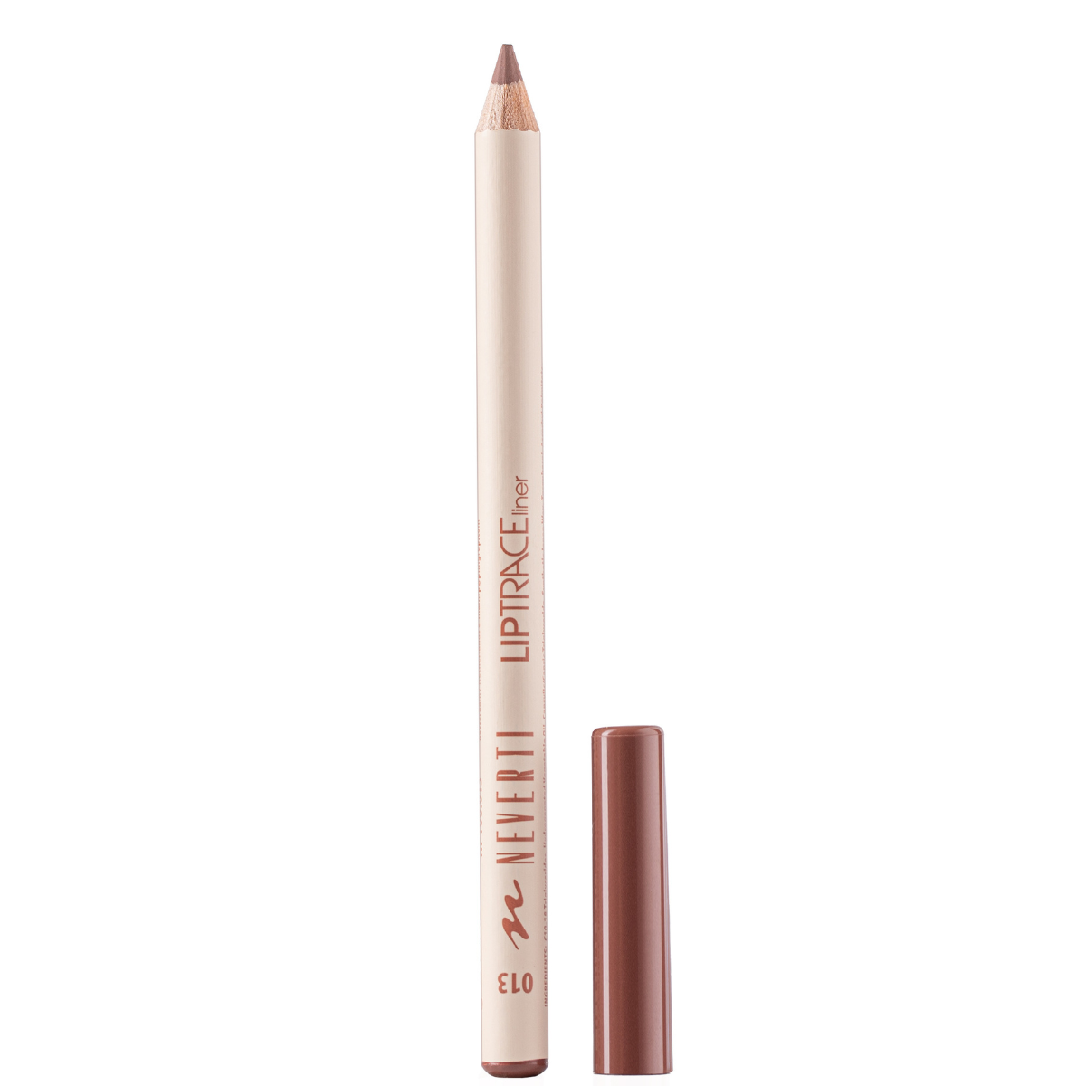 Карандаш для губ контурный Neverti LipTrace Liner (NP106), 013 Темно-бежевый Карандаш для губ контурный Neverti LipTrace Liner (NP106), 013 Темно-бежевый