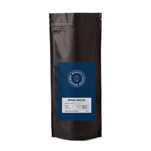Кава в зернах Romus Coffee Roastery Brasil Santos 100 г (171415) Кава в зернах Romus Coffee Roastery Brasil Santos 100 г (171415)