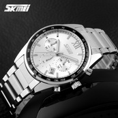Skmei 9096SI Silver. Зображення №4 Skmei 9096SI Silver. Зображення №4