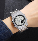 Skmei 1816SIBK Silver-Black. Зображення №3 Skmei 1816SIBK Silver-Black. Зображення №3