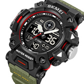 Skmei 2226AG Army Green. Изображение №3